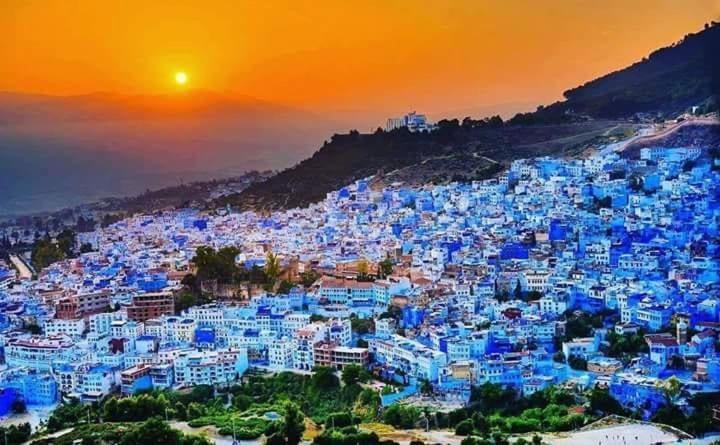 Dar Casa Plasa Grande Chefchaouen Esterno foto