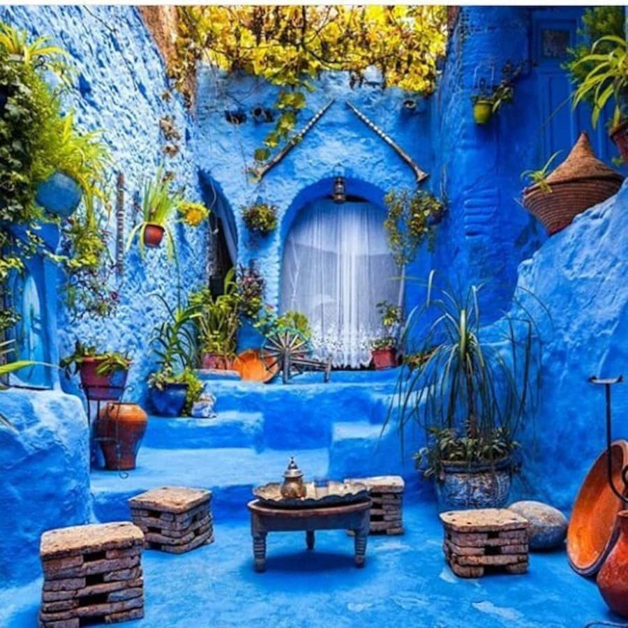 Dar Casa Plasa Grande Chefchaouen Esterno foto